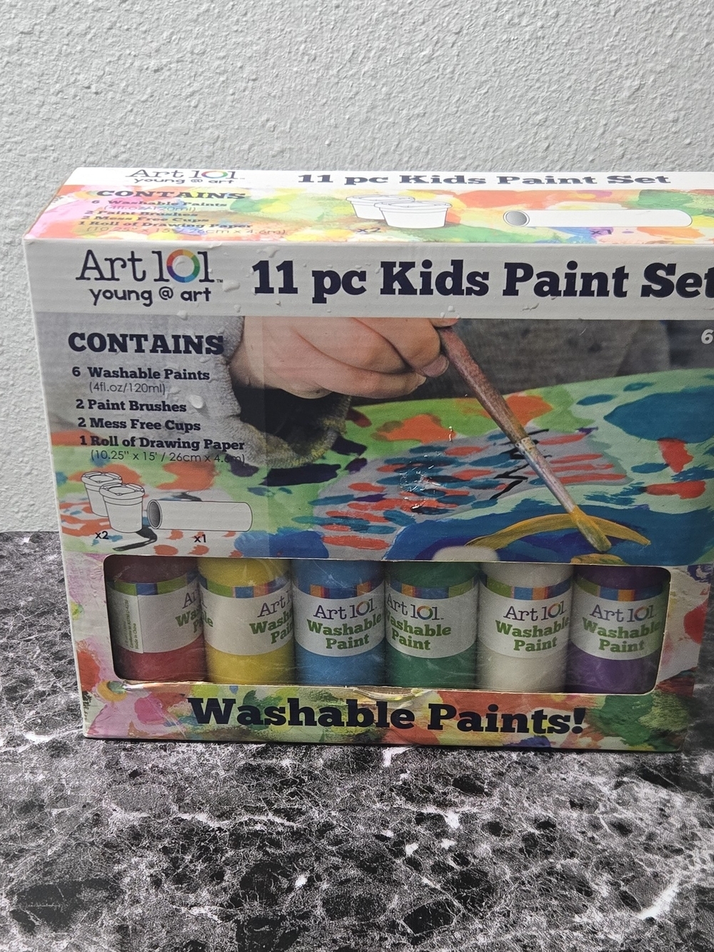 Art 101 Kids Washable Paint Set - Multicolor